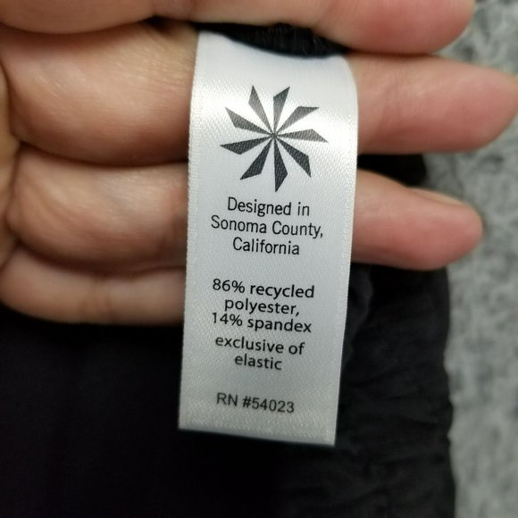 Athleta Pants Womens 14 Savannah Black Stretch High Rise City Pocket Jogger - Picture 11 of 14